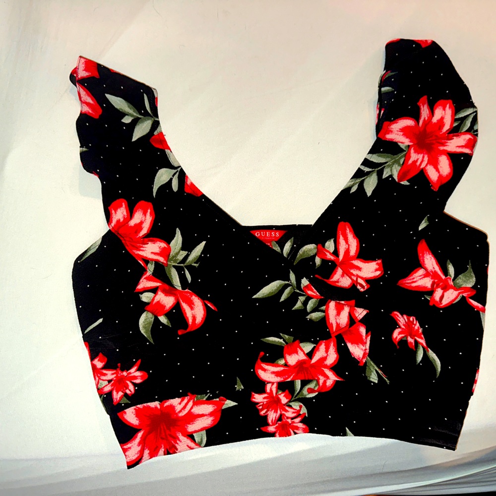 Guess cropped top